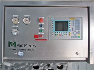 Van Meurs B 200 Bag-in-Box Abfüllmaschine mit 2000 Liter Behälter