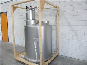 AZO Silo 1200 Liter mit Staubfilter