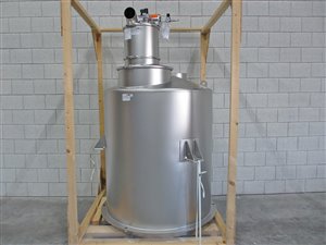 AZO Silo 1200 Liter mit Staubfilter